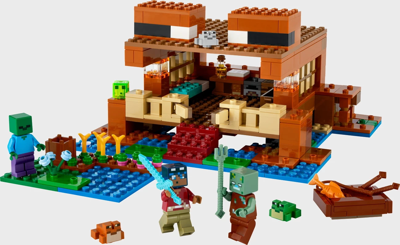 LEGO Minecraft 21256 - Das Froschhaus