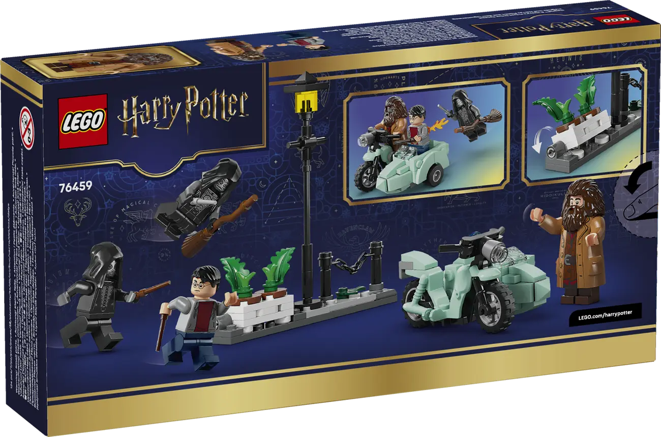 LEGO Harry Potter  - Hagrids und Harrys Flucht aus dem Ligusterweg (76459)