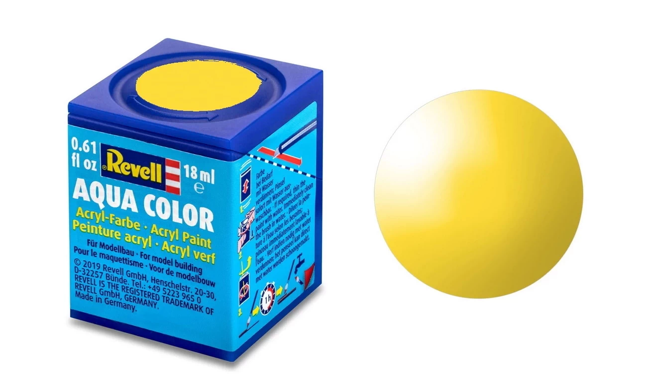 Revell Farbe 36112 - Aqua gelb glänzend