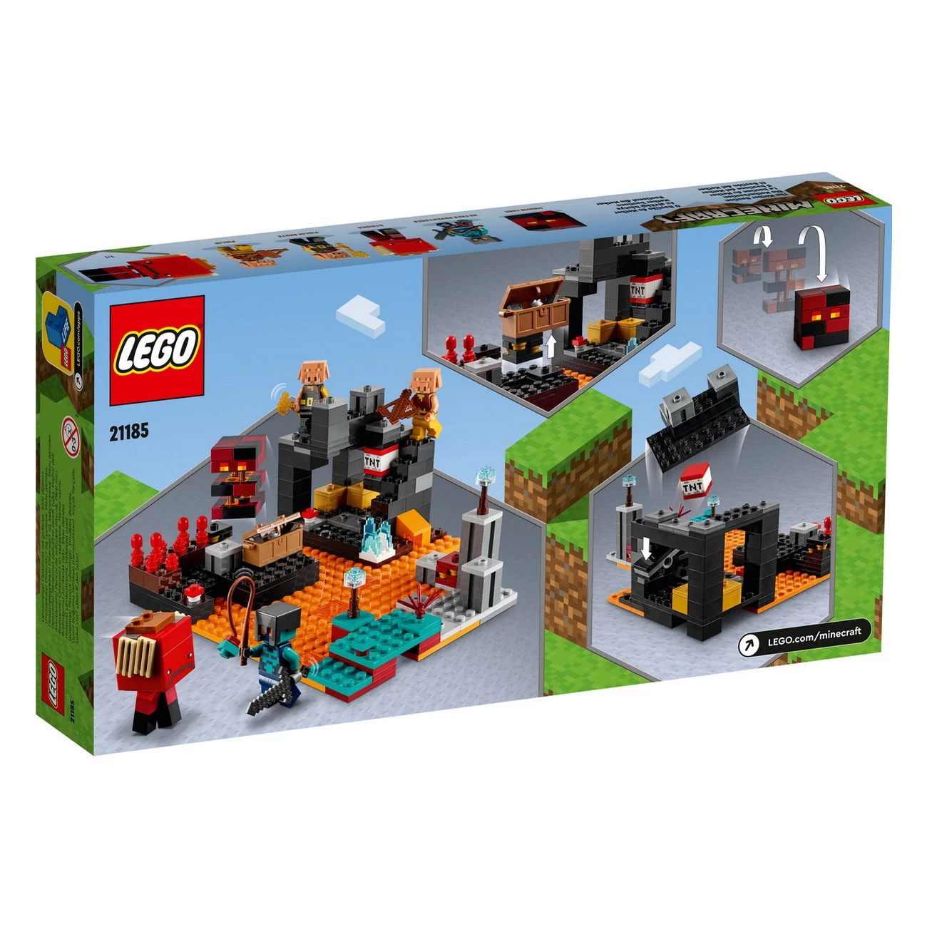 LEGO Minecraft 21185 - Die Netherbastion