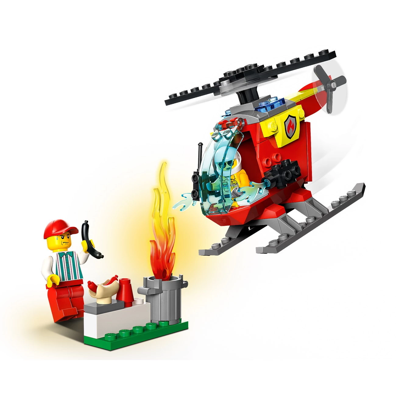 LEGO City 60318 - Feuerwehrhubschrauber