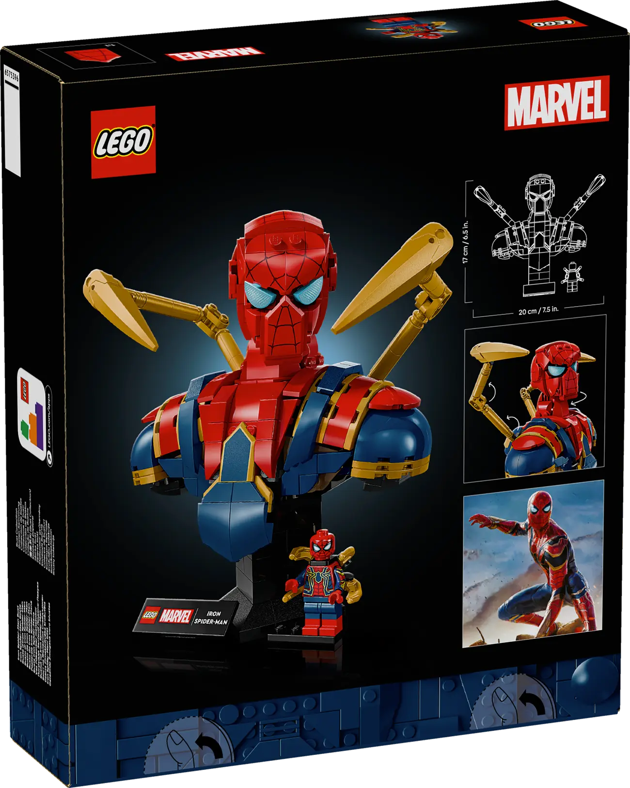 LEGO Marvel 76326 - Iron Spider-Man Büste