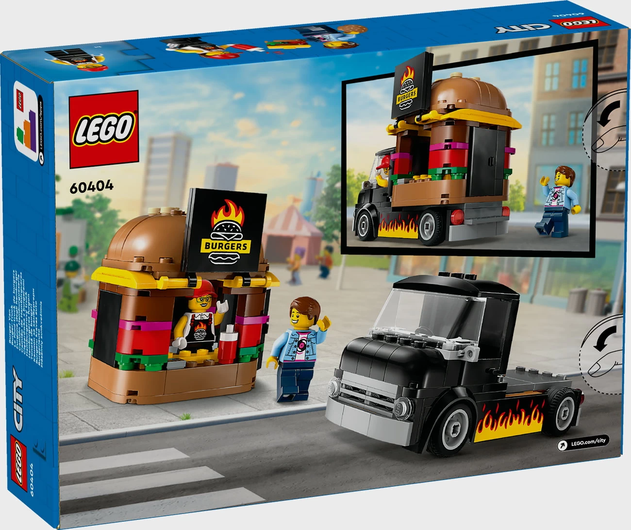 LEGO City 60404 - Burger-Truck