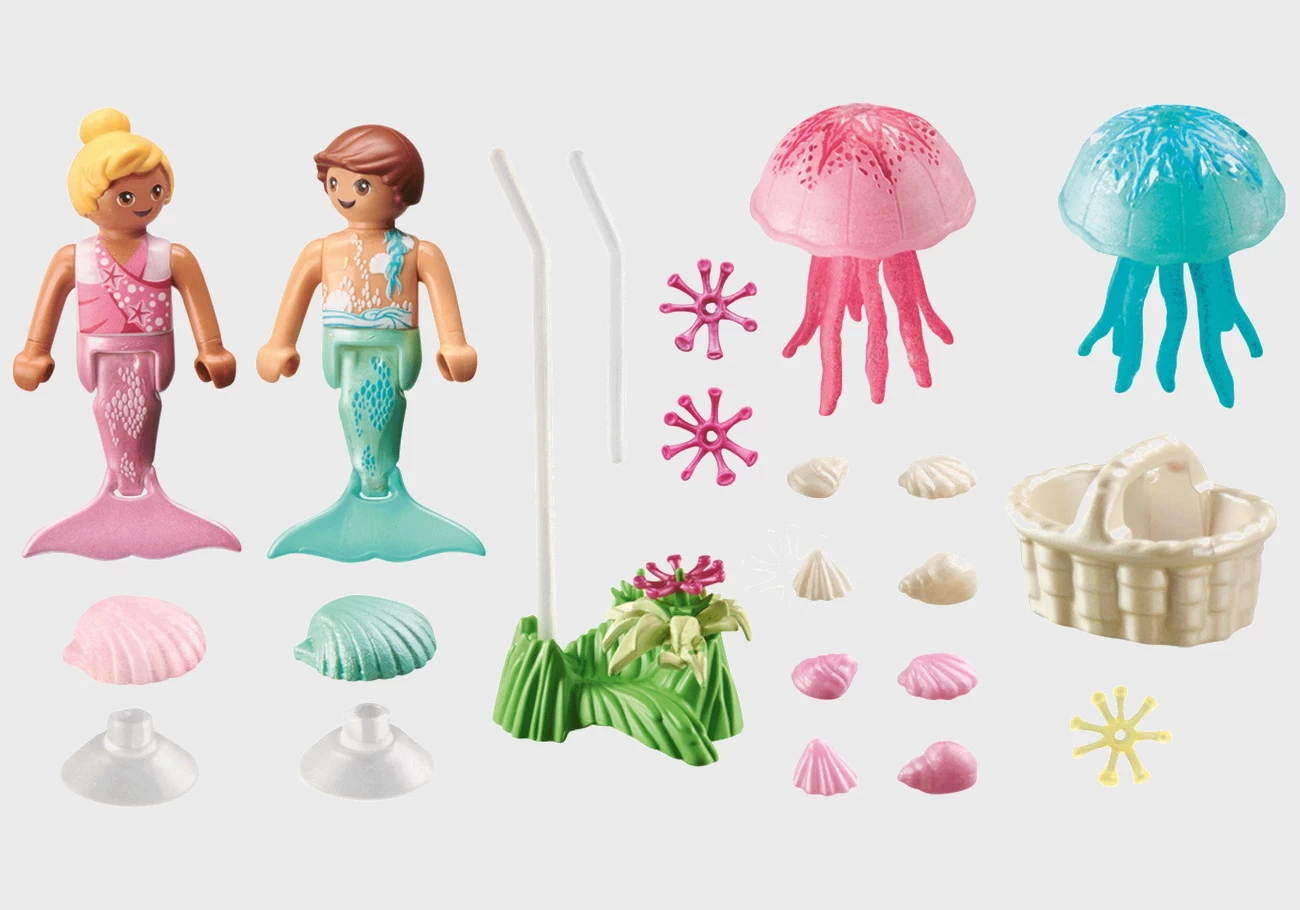 Playmobil 71504 - Meerkinder mit Quallen - Princess Magic