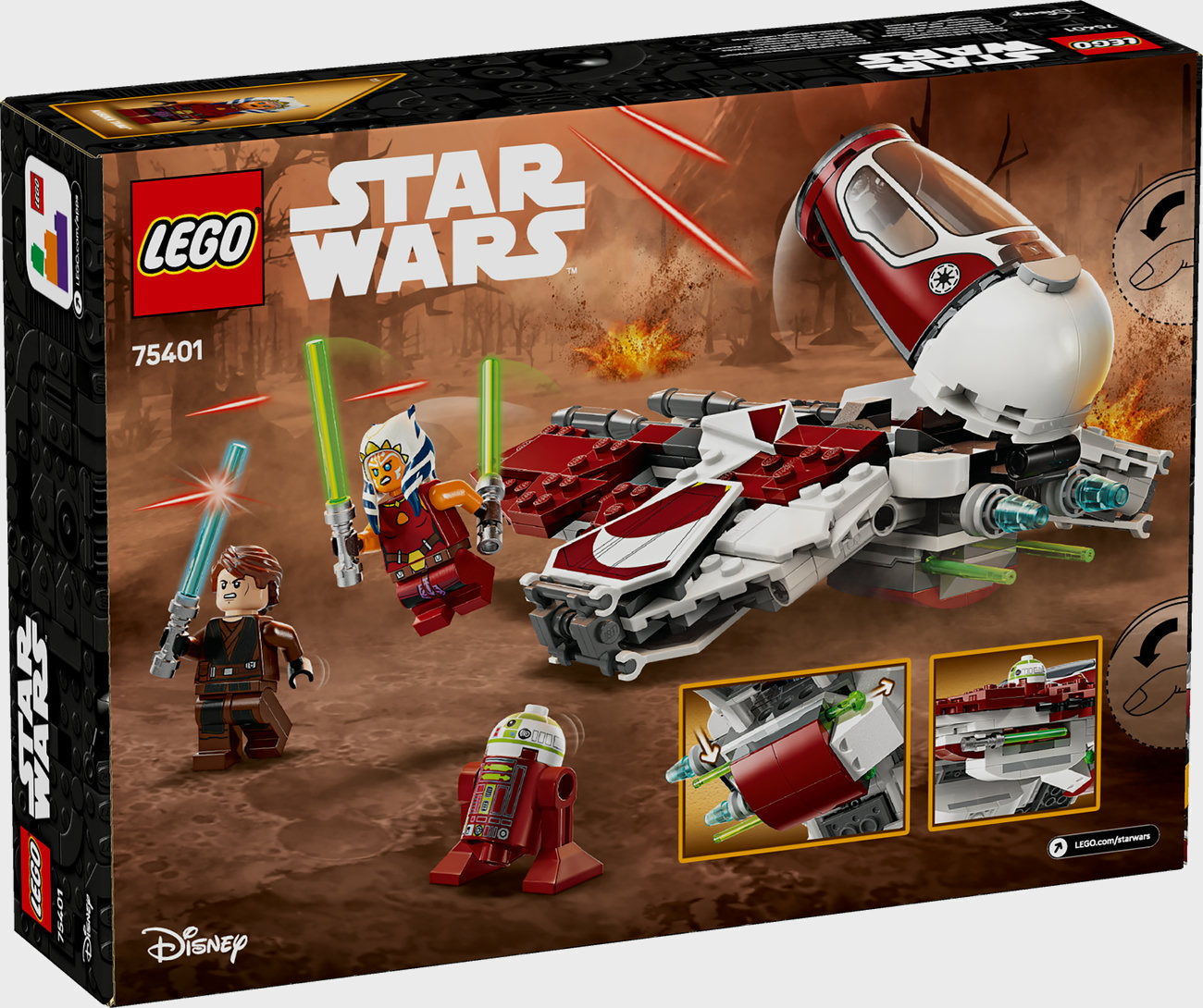 LEGO Star Wars 75401 - Ashokas Jedi Interceptor