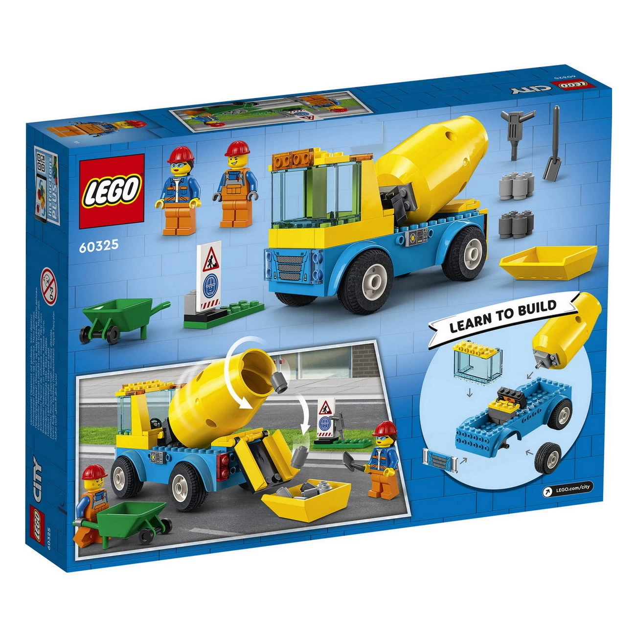 LEGO City 60325 - Betonmischer