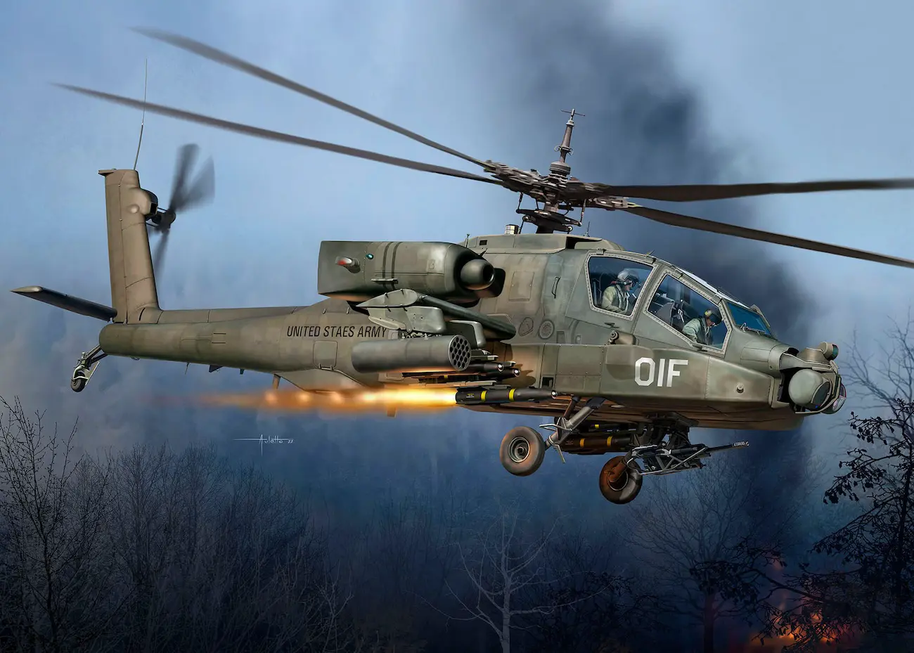 AH-64A Apache (03827)