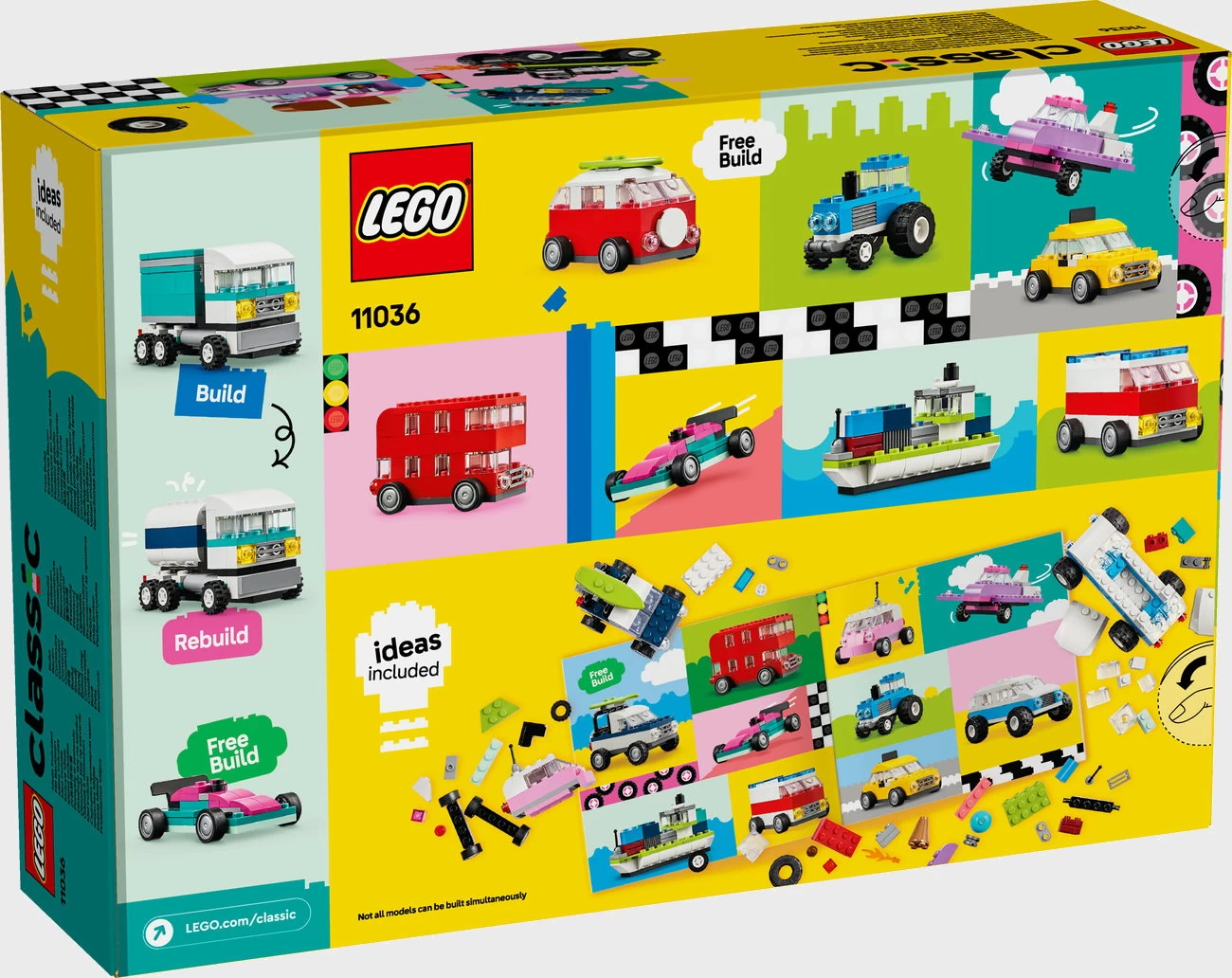 LEGO Classic 11036 - Kreative Fahrzeuge