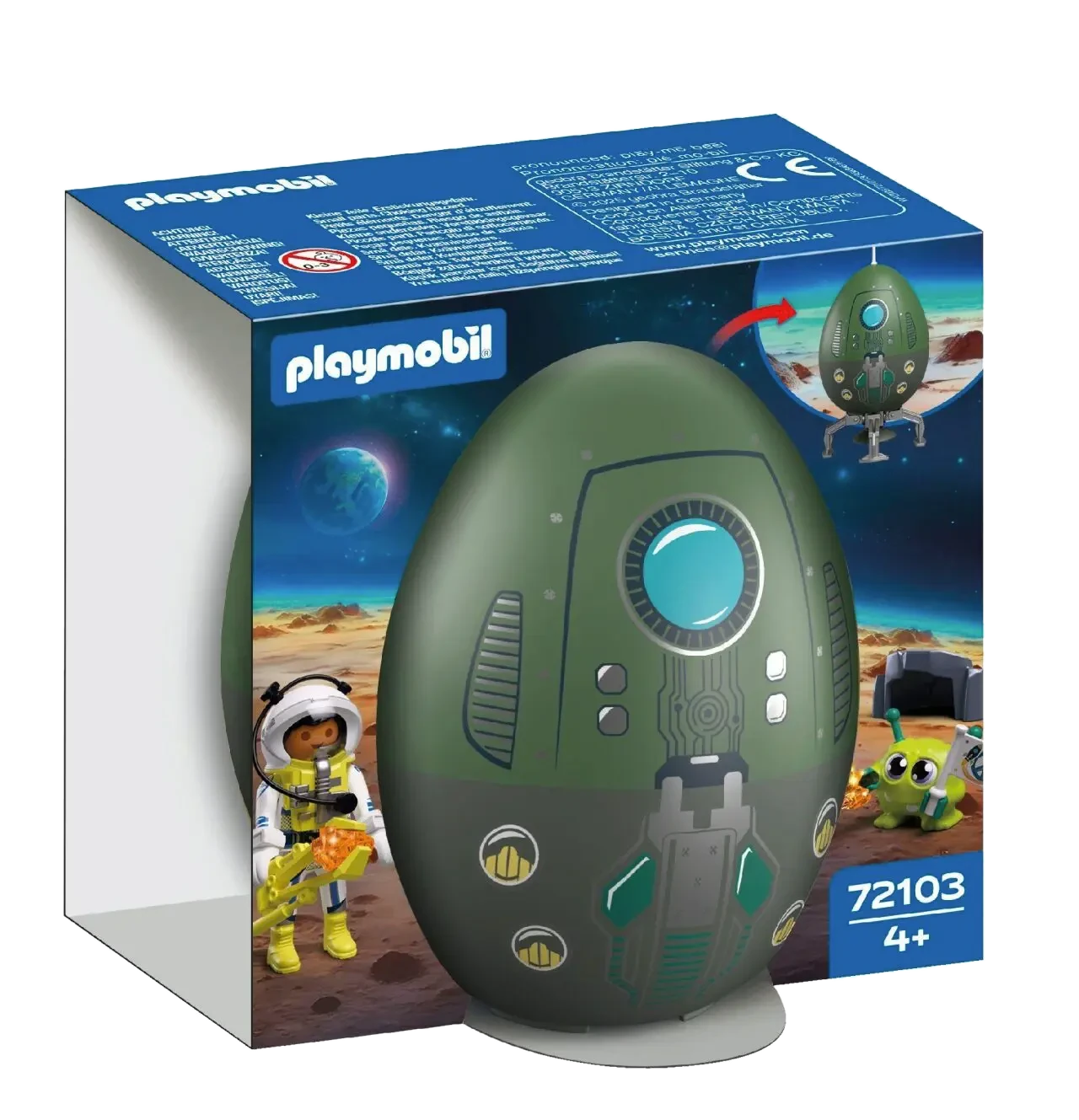 Playmobil 72103 - Spiel-Ei Weltraum