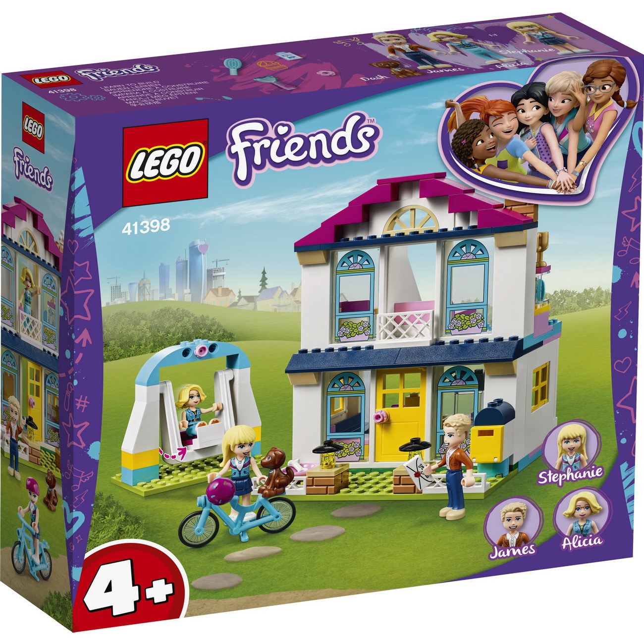 LEGO Friends 41398 - 4+ – Stephanies Familienhaus