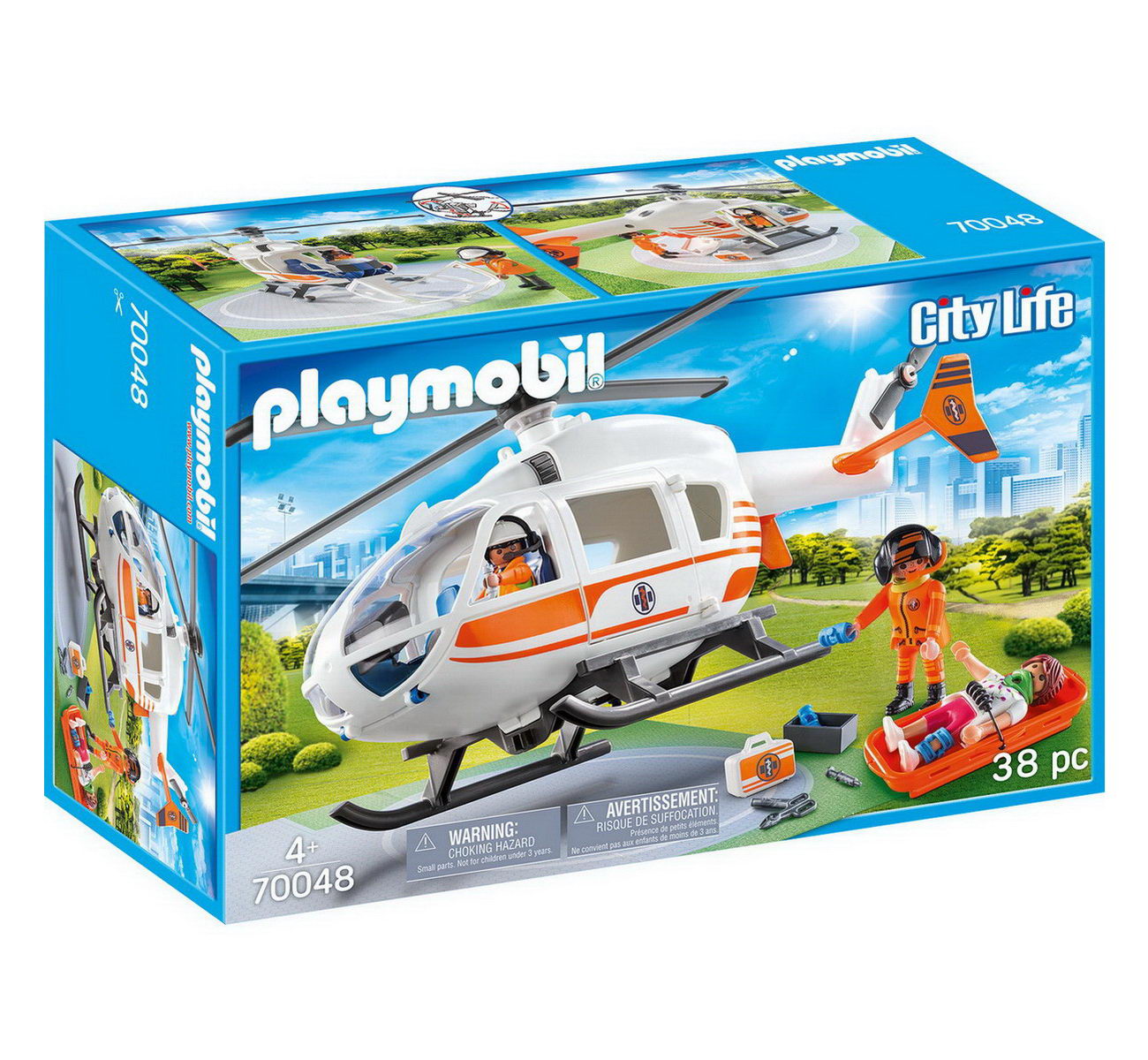 Playmobil 70048 - Rettungshelikopter (City Life)