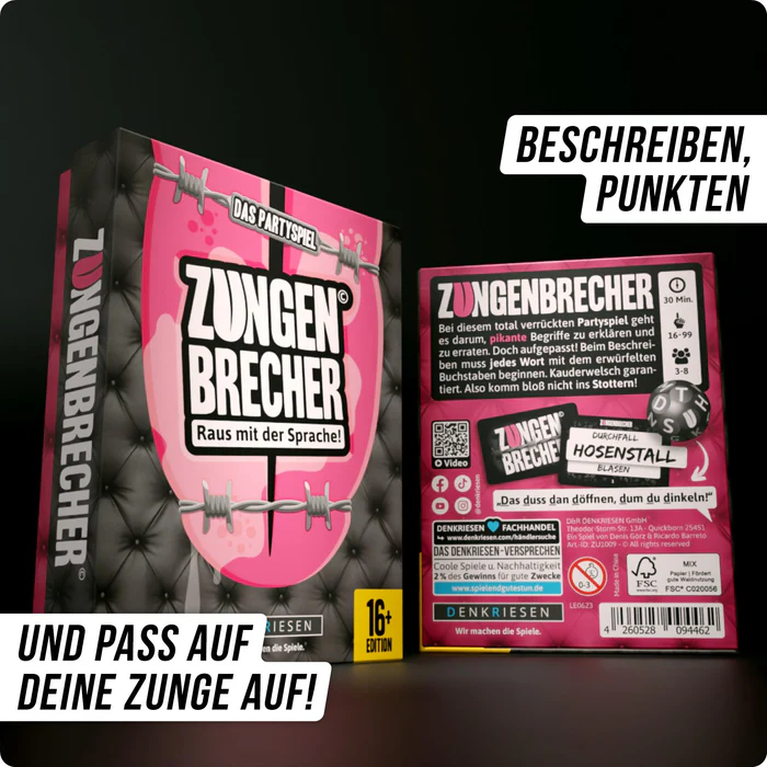ZUNGENBRECHER - Raus mit der Sprache - ab 16 Jahre (DENKRIESEN)