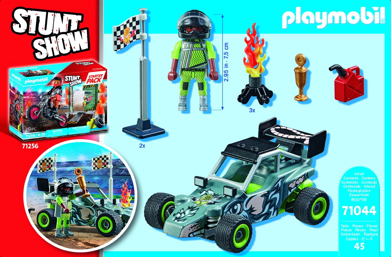 Playmobil 71044 - Stuntshow Racer - Stuntshow