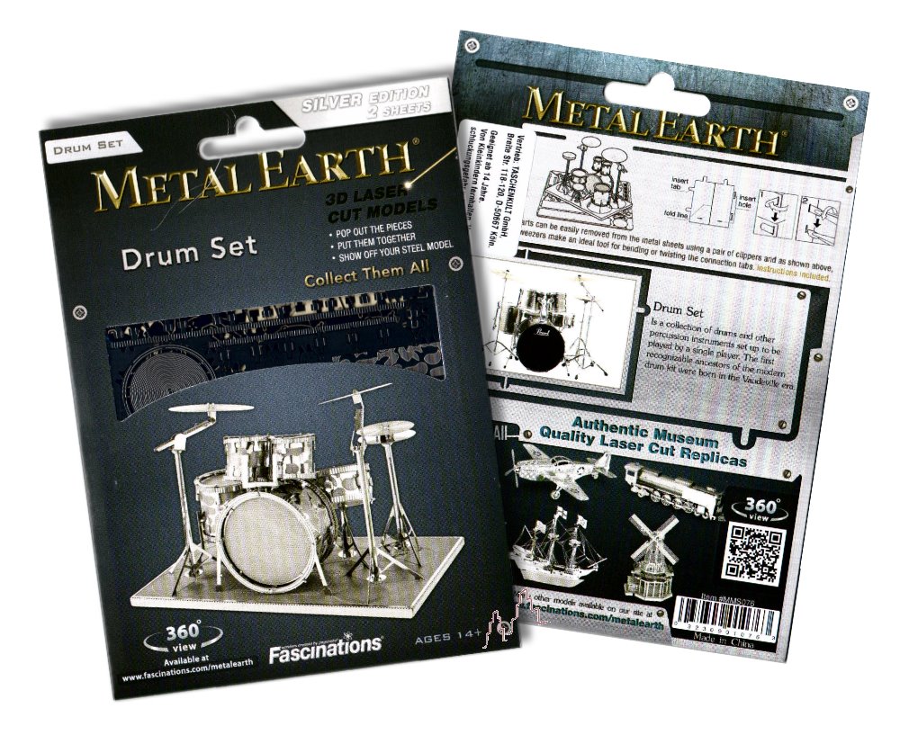 Metal Earth - Schlagzeug