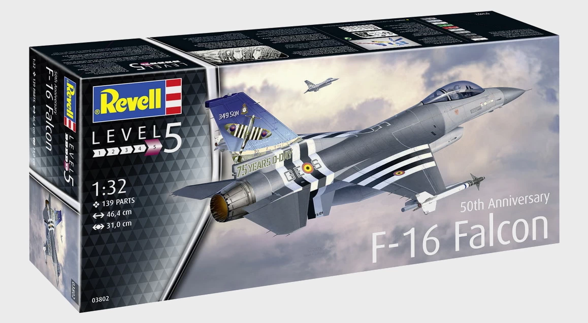 Revell 03802 - F-16 Falcon 50th Anniversary