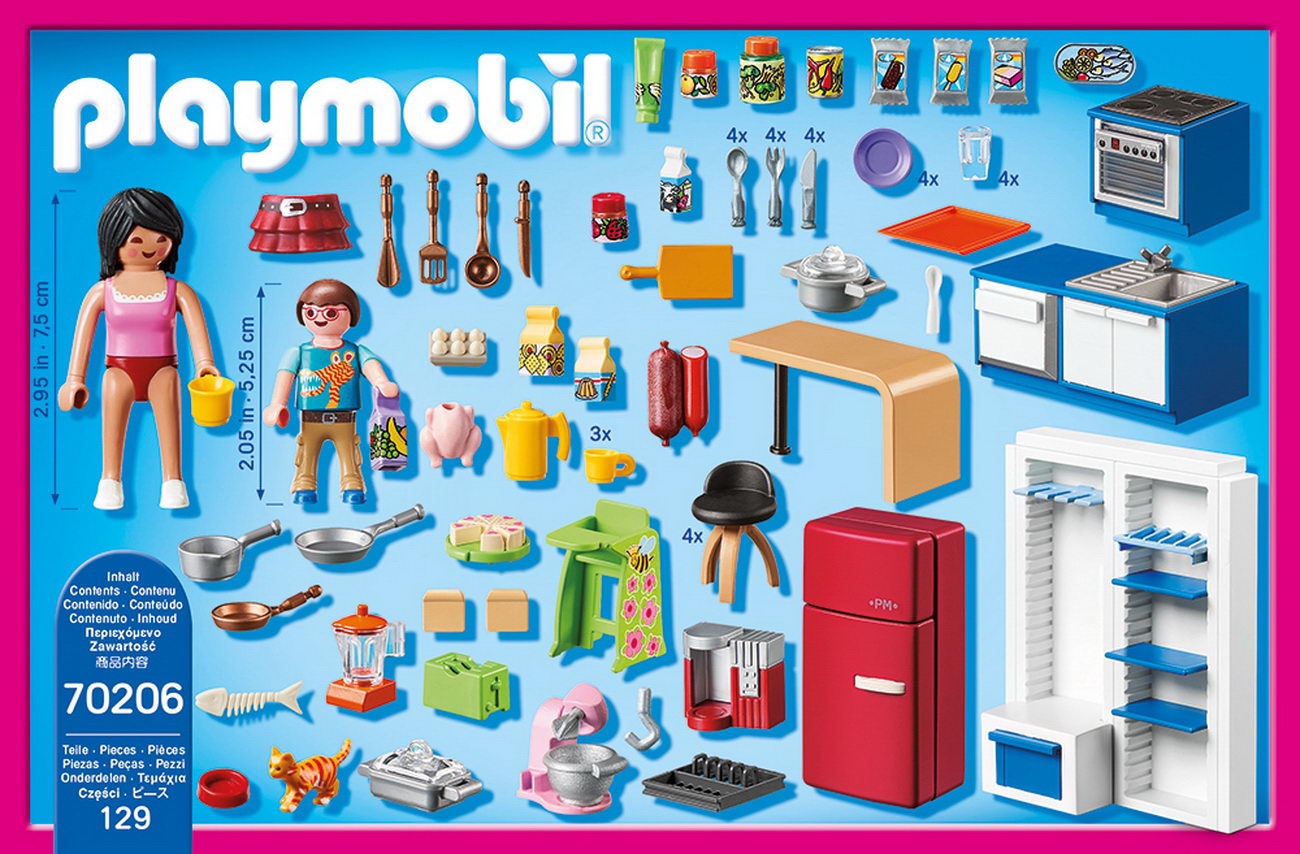 Playmobil 70206 - Familienküche (Dollhouse)