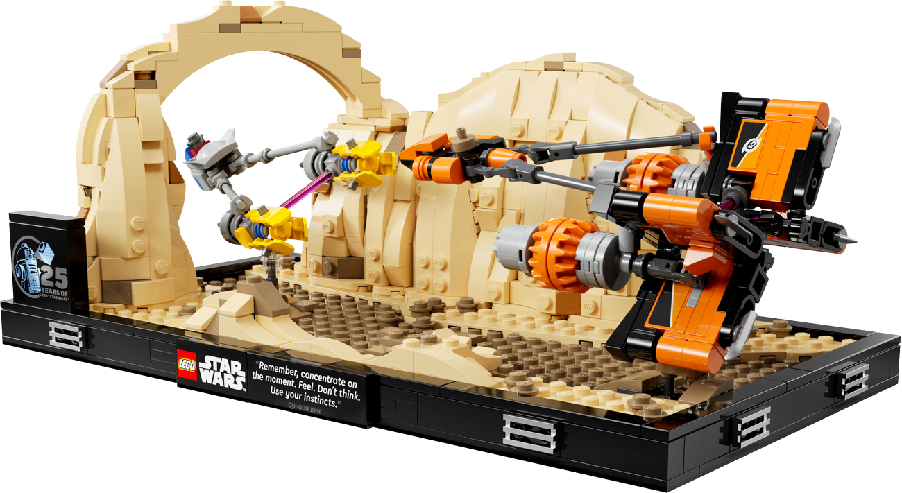 LEGO Star Wars 75380 - Podrennen in Mos Espa - Diorama