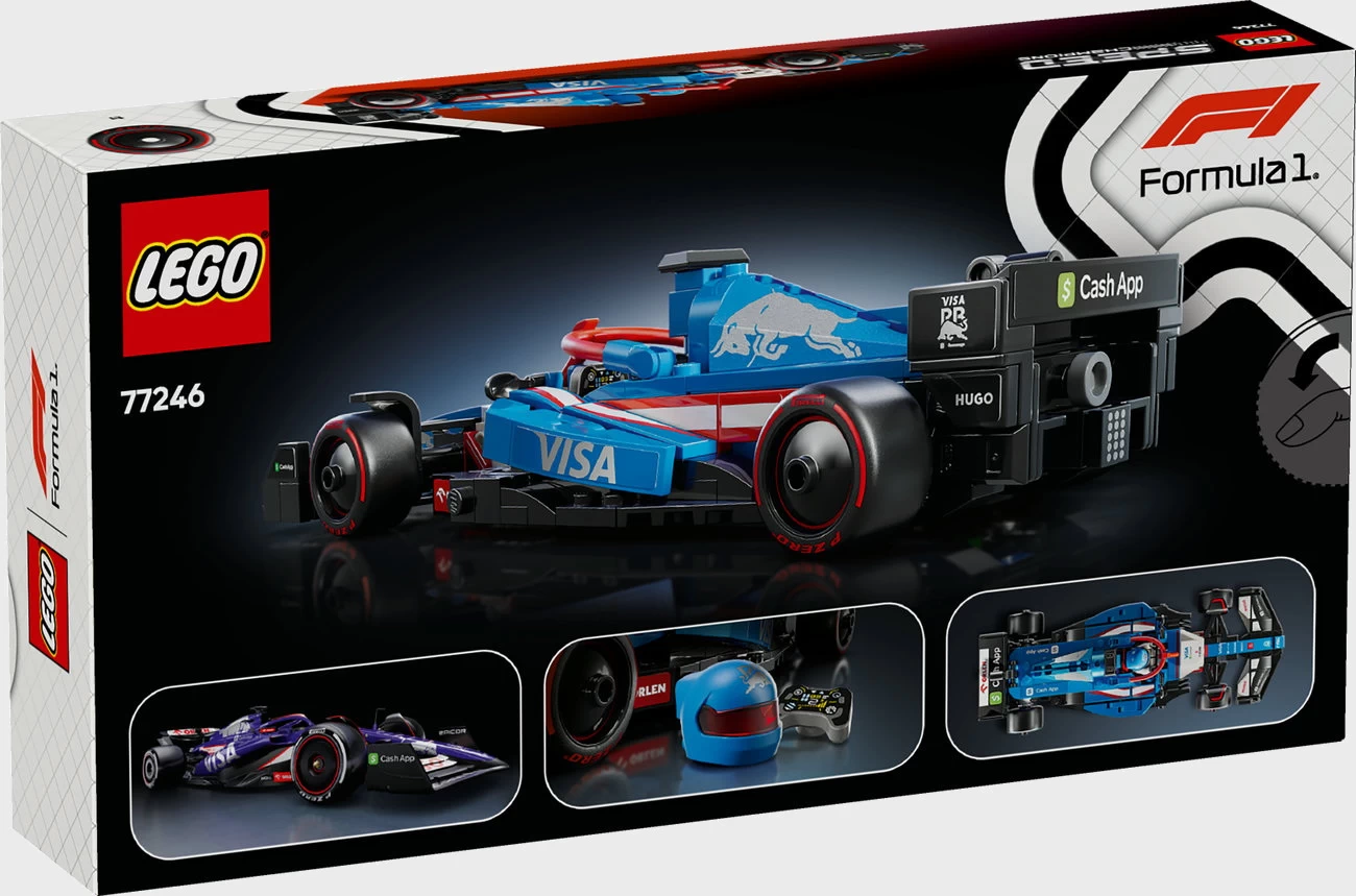 LEGO Speed Champions 77246 - Visa Cash App RB VCARB 01 F1 Rennauto
