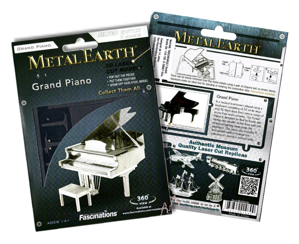 Metal Earth - Grand Piano - Flügel