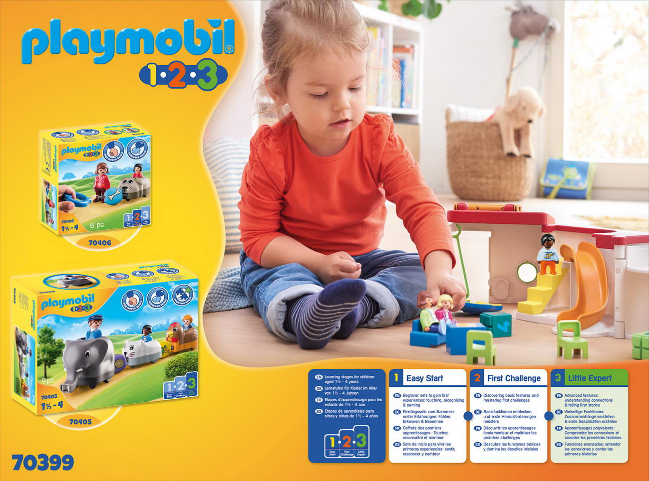 Playmobil 70399 - Mein Mitnehm-Kindergarten - 1.2.3