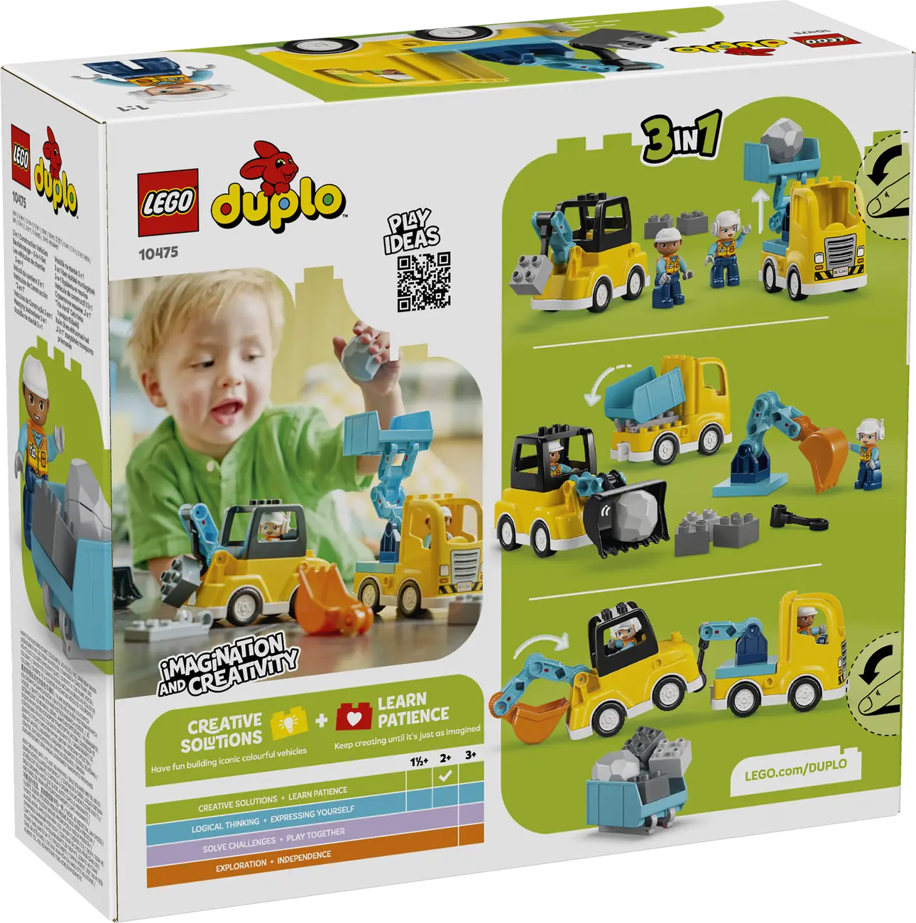 LEGO DUPLO - Baufahrzeuge 3-in-1-Set (10475)