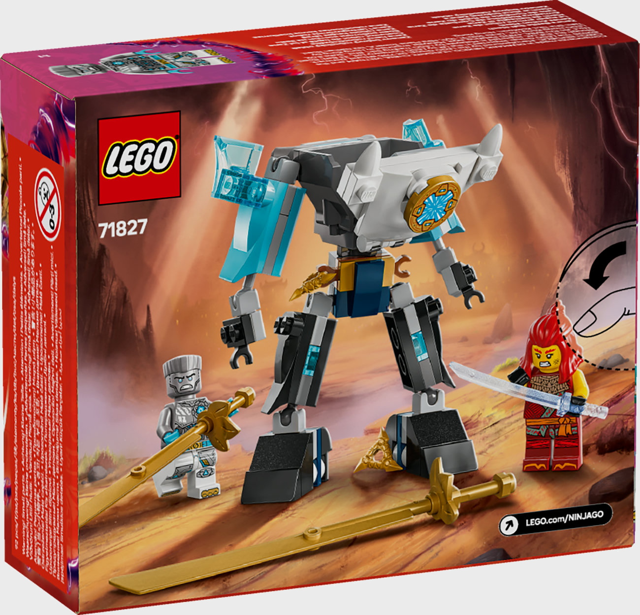 LEGO Ninjago 71827 - Zanes Action-Mech