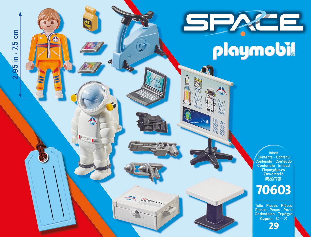 Playmobil 70603 - Geschenkset Astronautentraining - Space