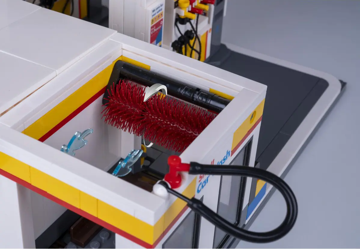 CaDA Shell Tankstelle mit Shop und Waschanlage Bricks