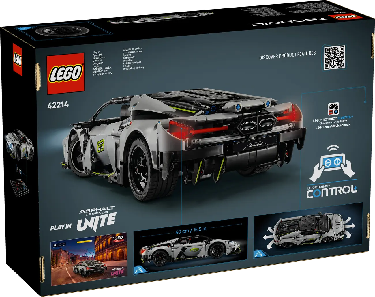 LEGO Technic 42214 - Lamborghini Revuelto Supersportwagen