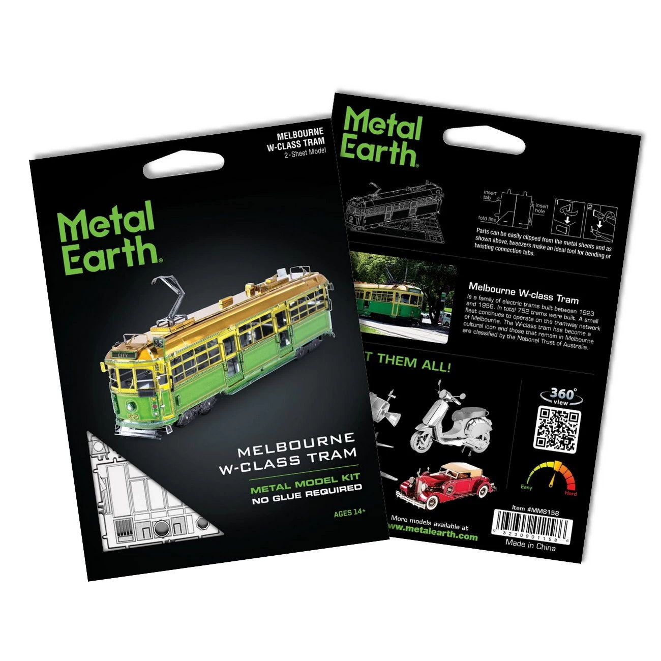 Metal Earth - Melbourne W-Class Tram