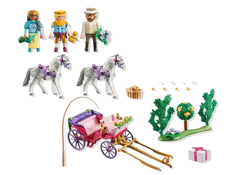 Playmobil 71846 - Kutschfahrt mit Prinzessin und Prinz - Princess Magic