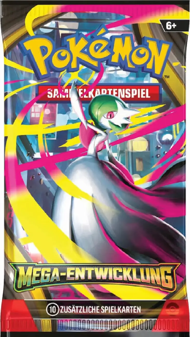 Pokemon Booster Pack Mega Entwicklung