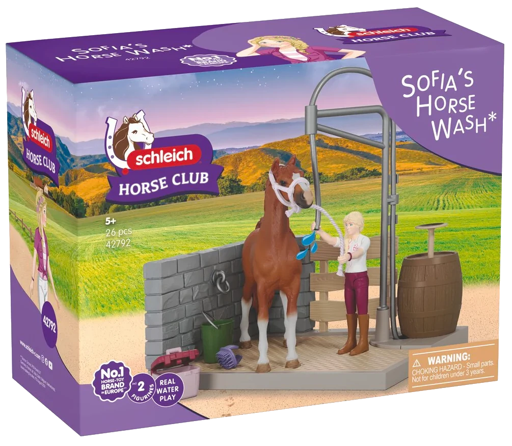 Sofias Pferdewaschplatz - schleich (42792) Spielset Horse Club