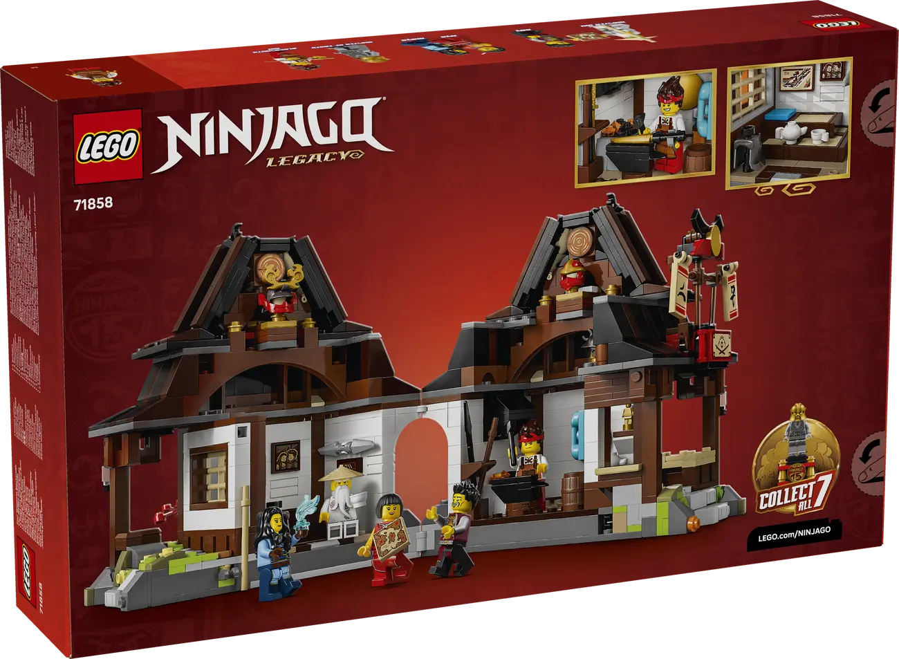 LEGO Ninjago - Vier-Waffen-Schmiede 15 Jahre (71858)