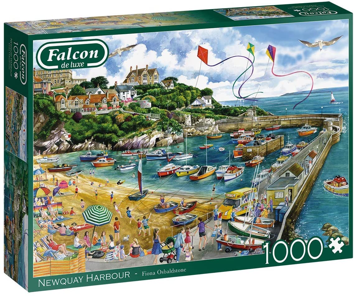 Puzzle - Newquay Harbour (Falcon de Luxe) - 1000 Teile