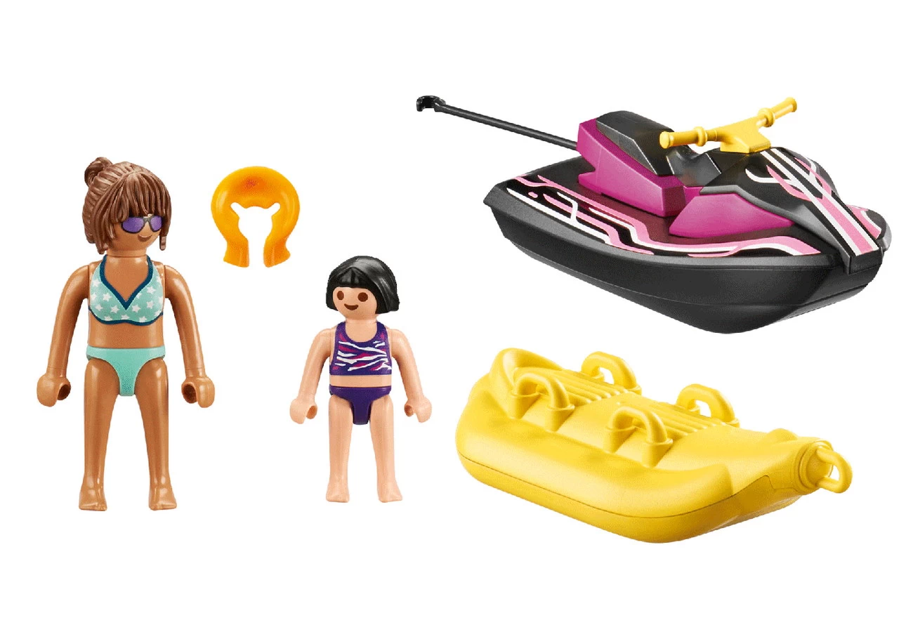Playmobil 70906 - StarterPack Wasserscooter mit Bananenboot - Family Fun