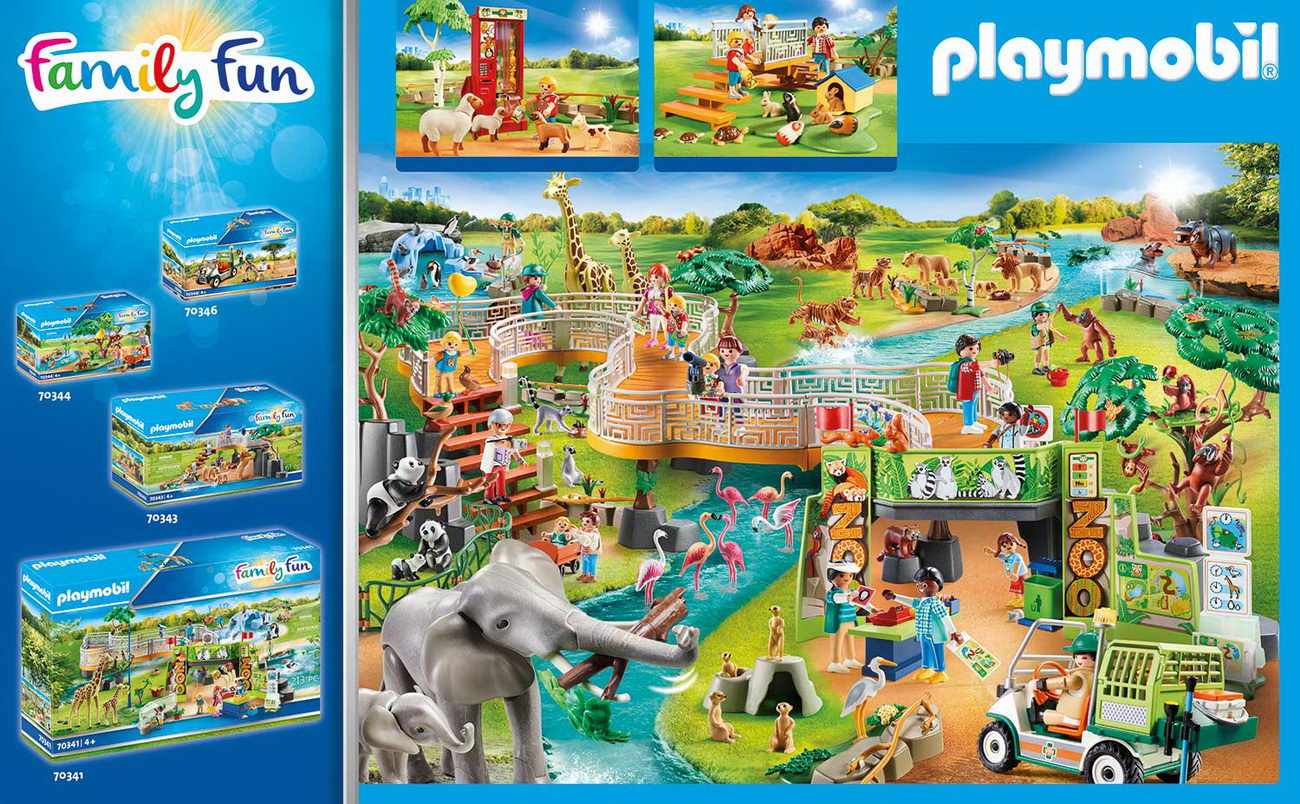 Playmobil 70342 - Erlebnis-Streichelzoo - Family Fun