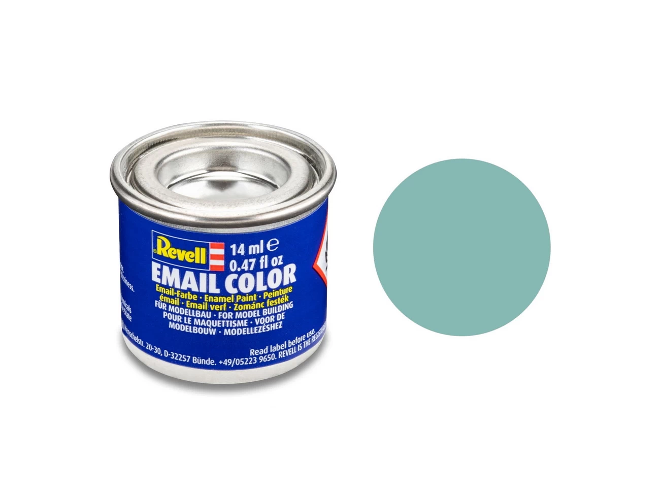Email-Farbe hellblau, matt (32149)