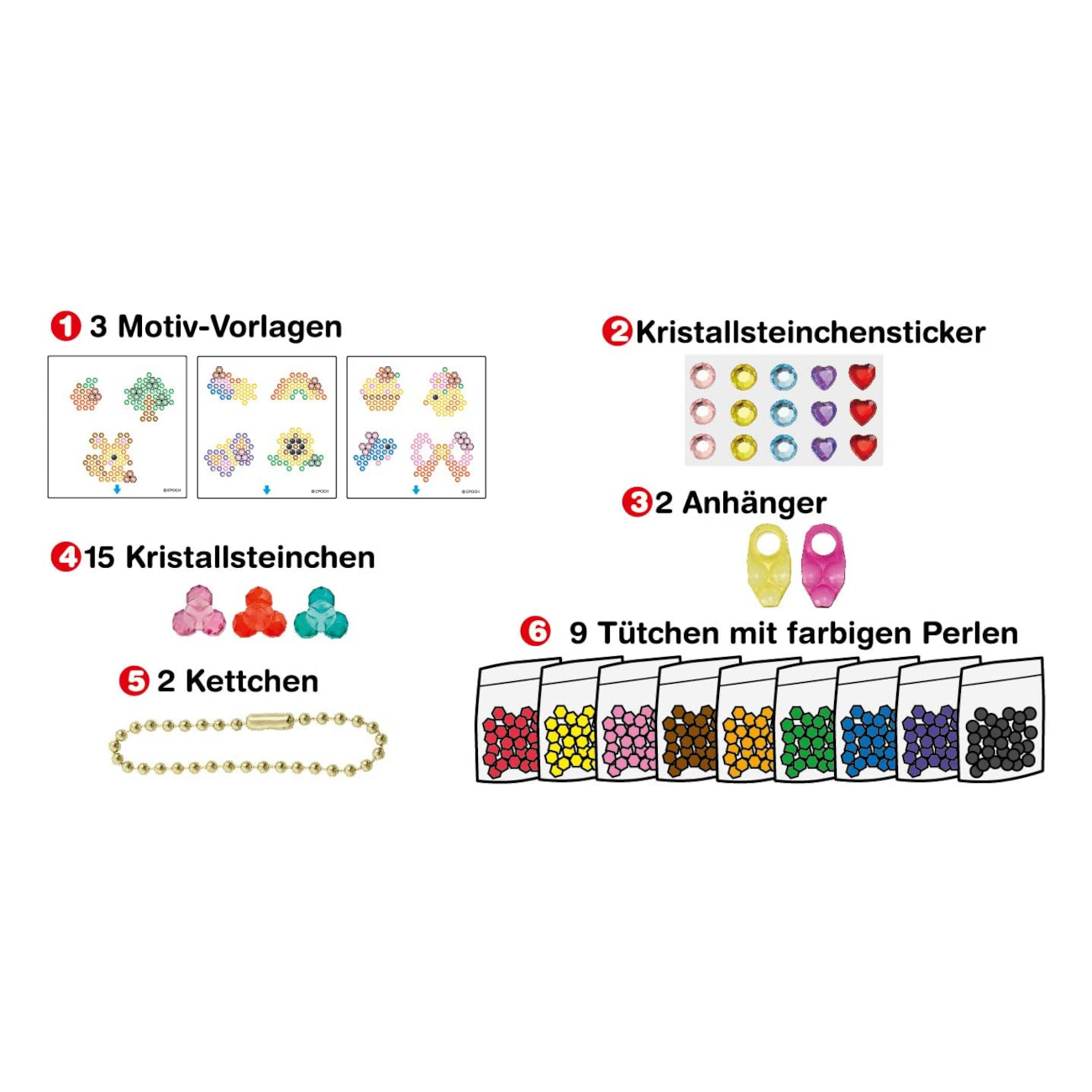 Aquabeads Kristall Anhänger Set (79938)
