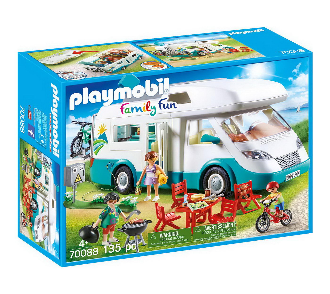 Playmobil 70088 - Familien Wohnmobil (Family Fun)