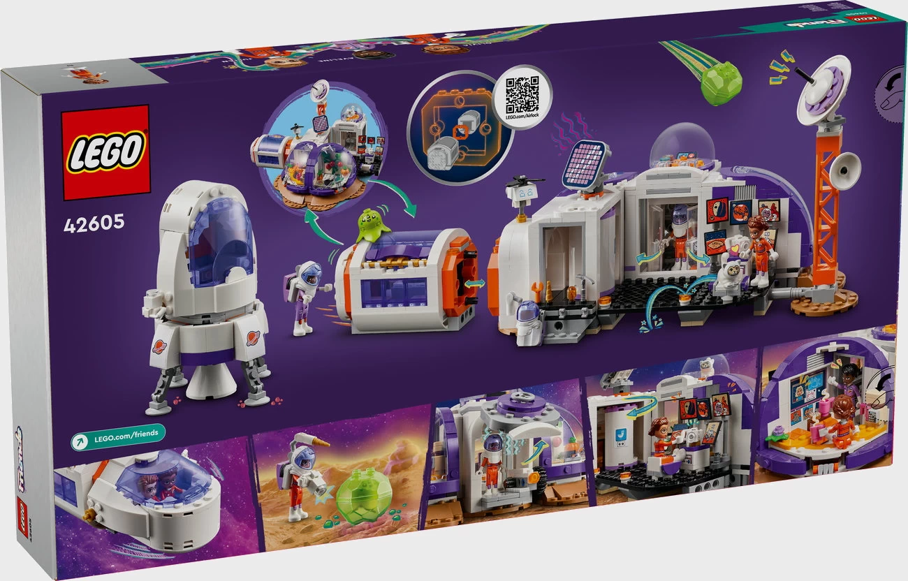 LEGO Friends 42605 - Mars-Raumbasis mit Rakete