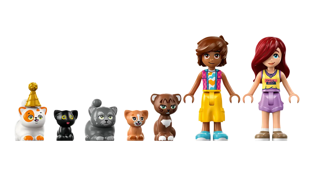 LEGO Friends 42666 - Katzengeburtstagsparty & Baumhaus