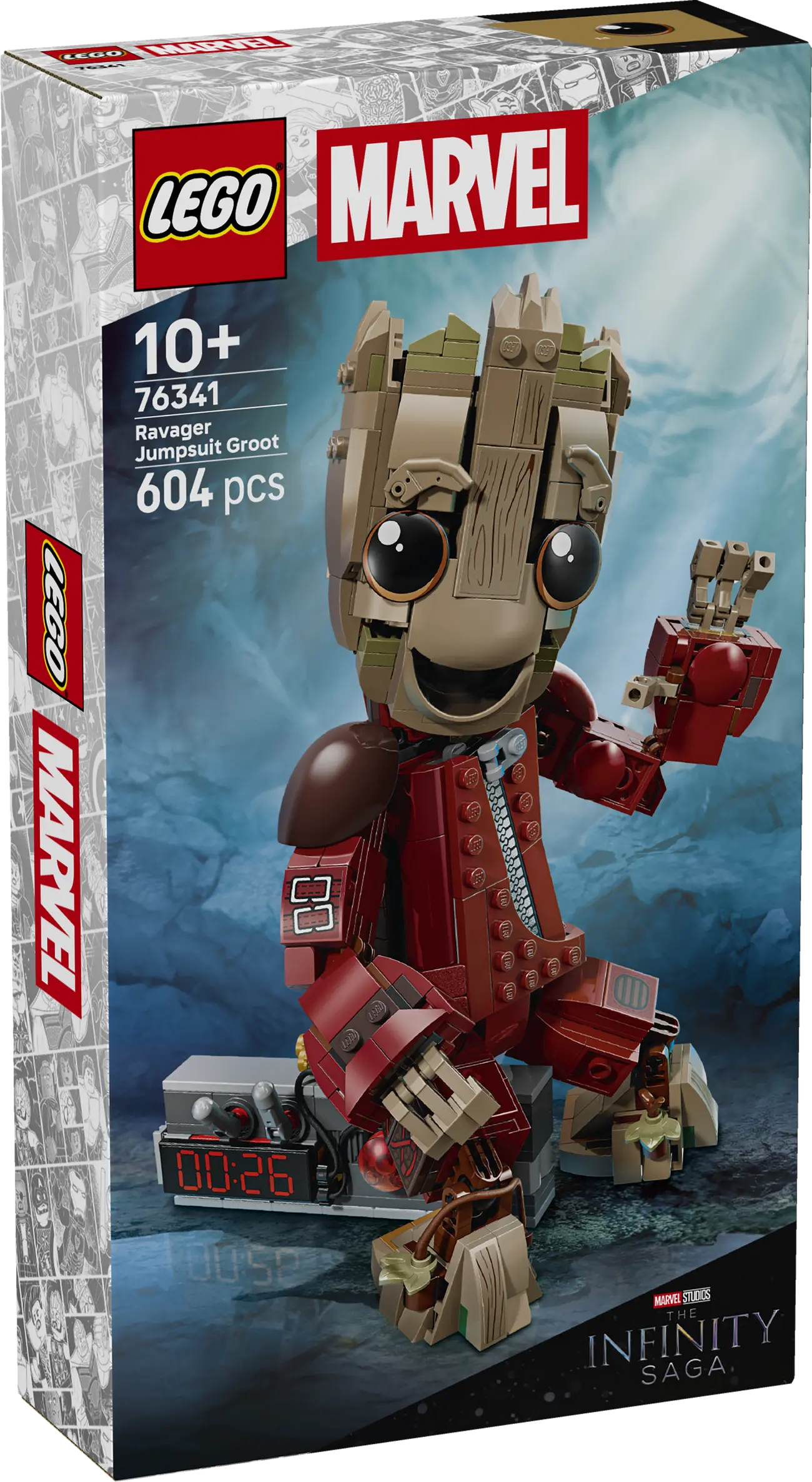 groot spielzeug LEGO Groot im Ravager-Outfit (76341) | günstig kaufen