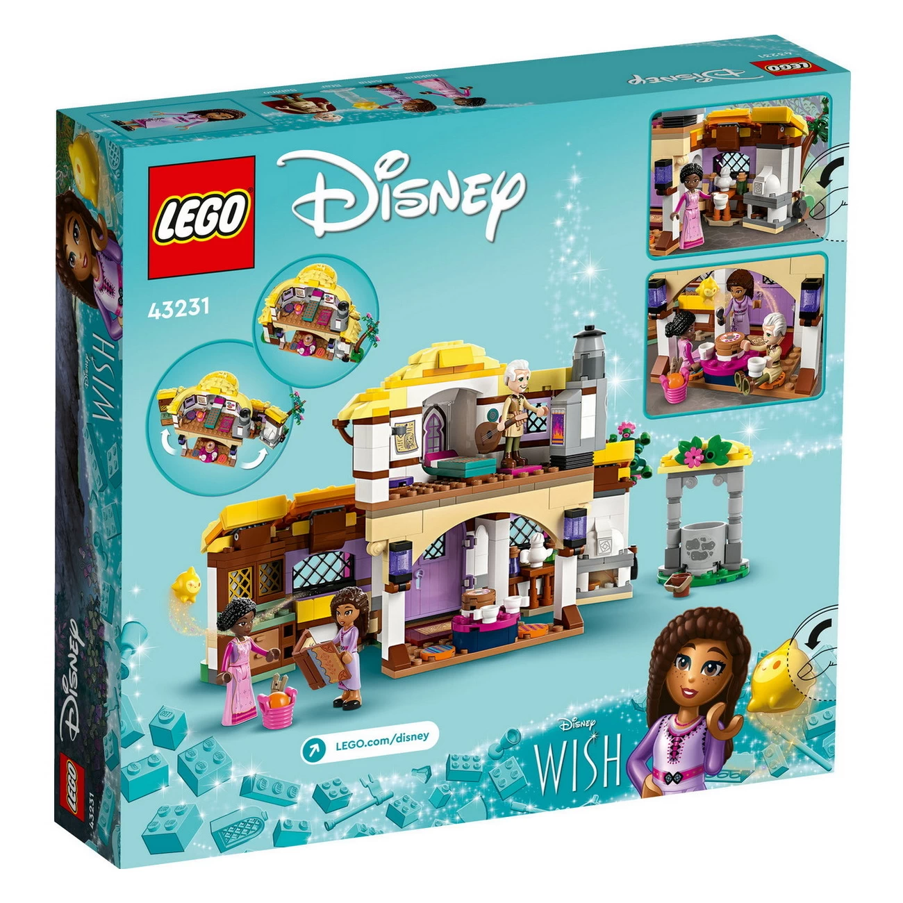 LEGO Disney Princess 43231 - Ashas Häuschen