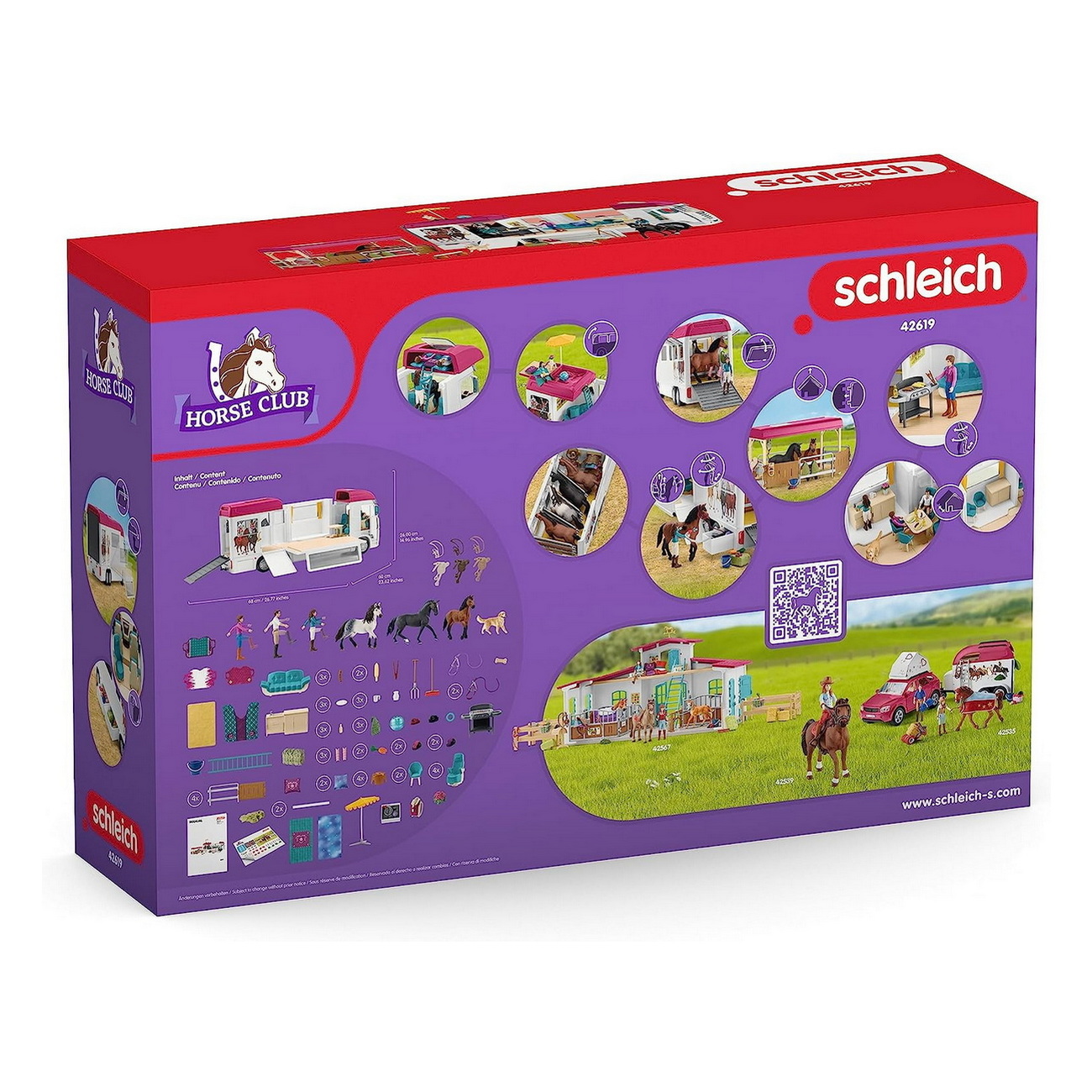 Pferdetransporter NEU - Schleich (42619) Horse Club