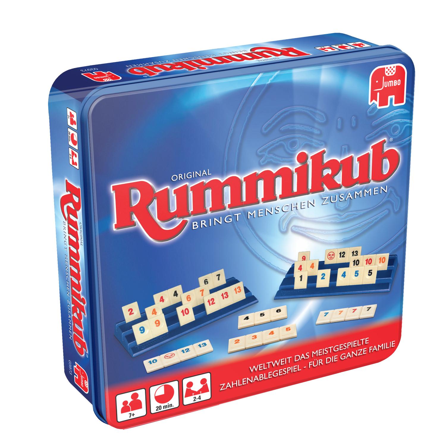 Original Rummikub (Jumbo 03973) in Metalldose