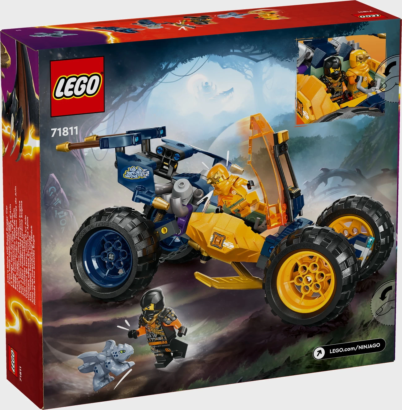 LEGO Ninjago 71811 - Arins Ninja-Geländebuggy