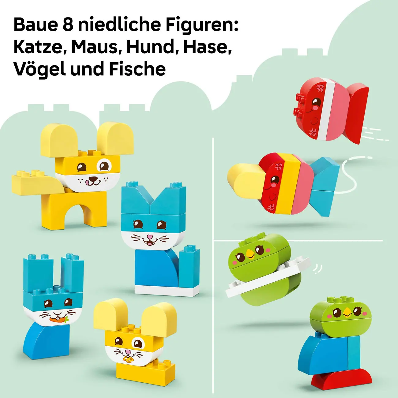 LEGO DUPLO My First - 3-in-1 Kreative Tiere (10477)