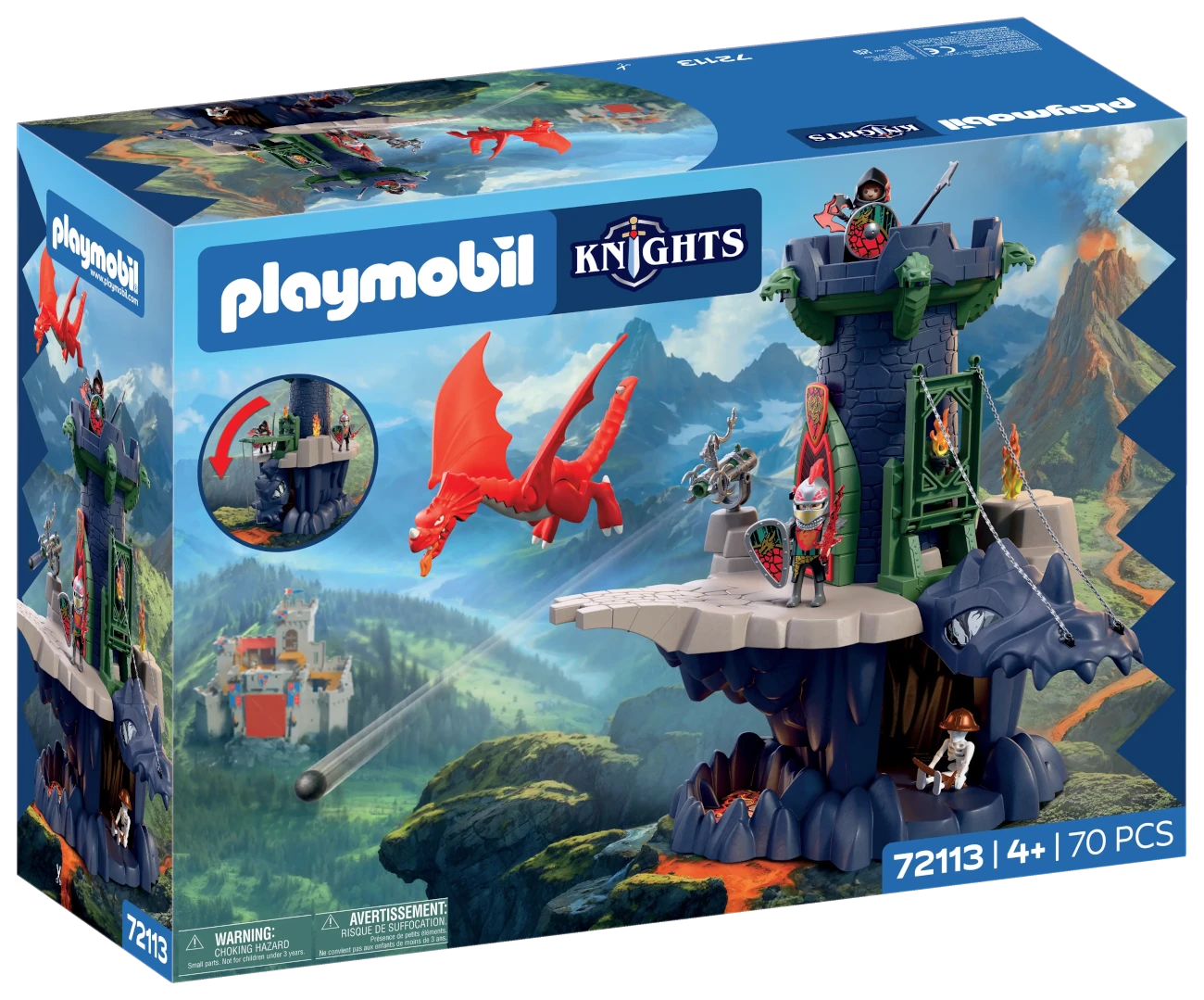 Bild zum Playmobil 72113 - Drachenritterturm