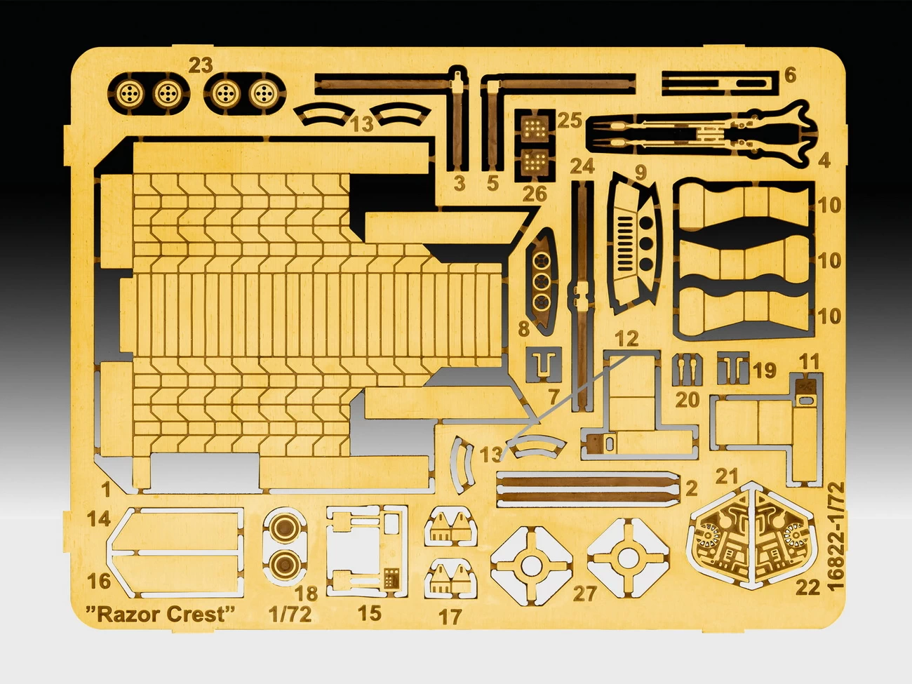 Revell 06788 - The Mandalorian Razor Crest Platinum Edition